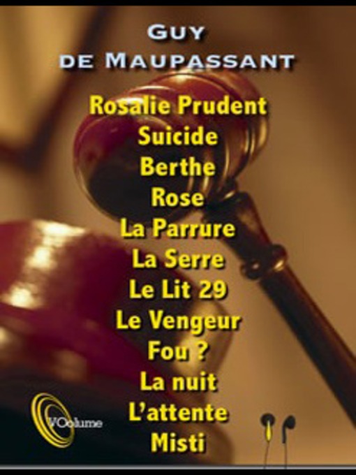 Title details for 12 Nouvelles Fantastiques-Maupassant by Guy de Maupassant - Available